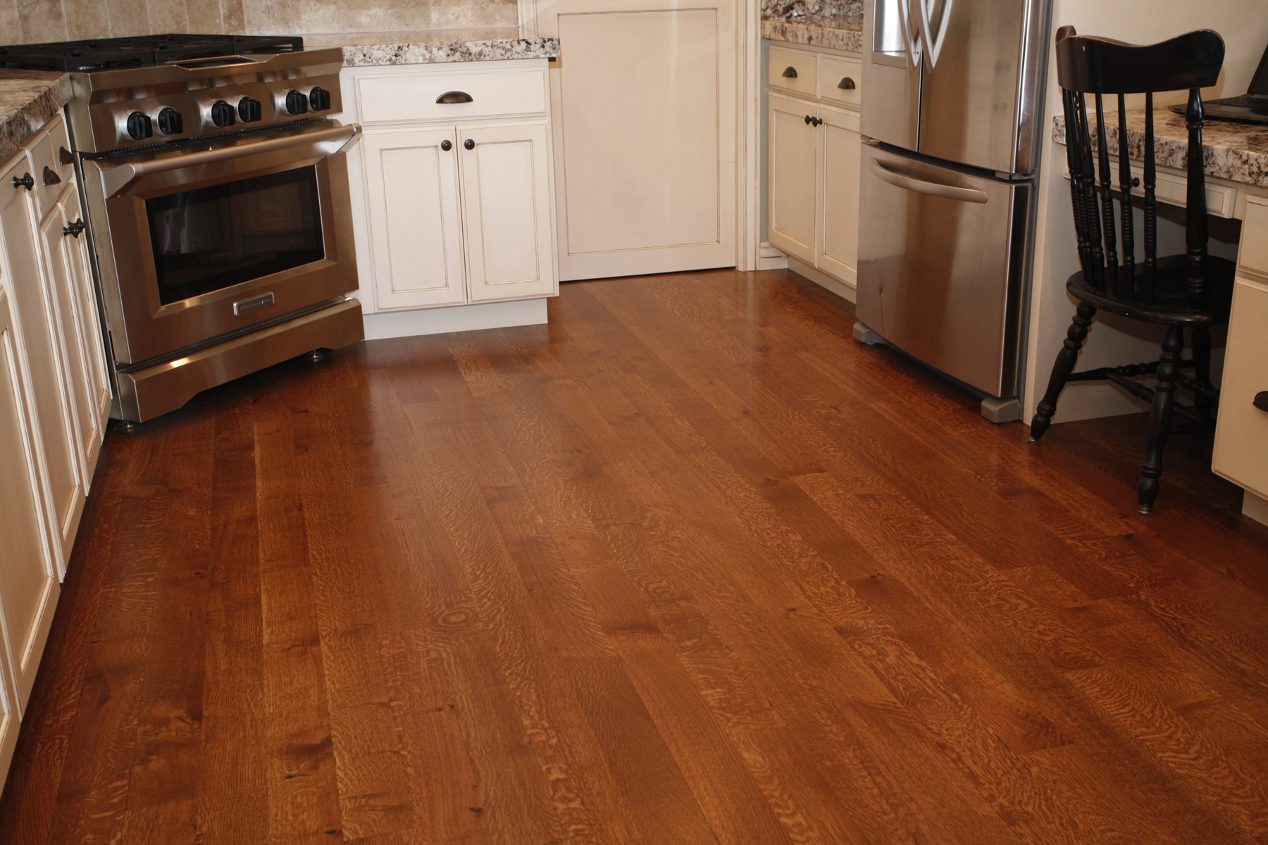 kitchen hardwood floor light oakd